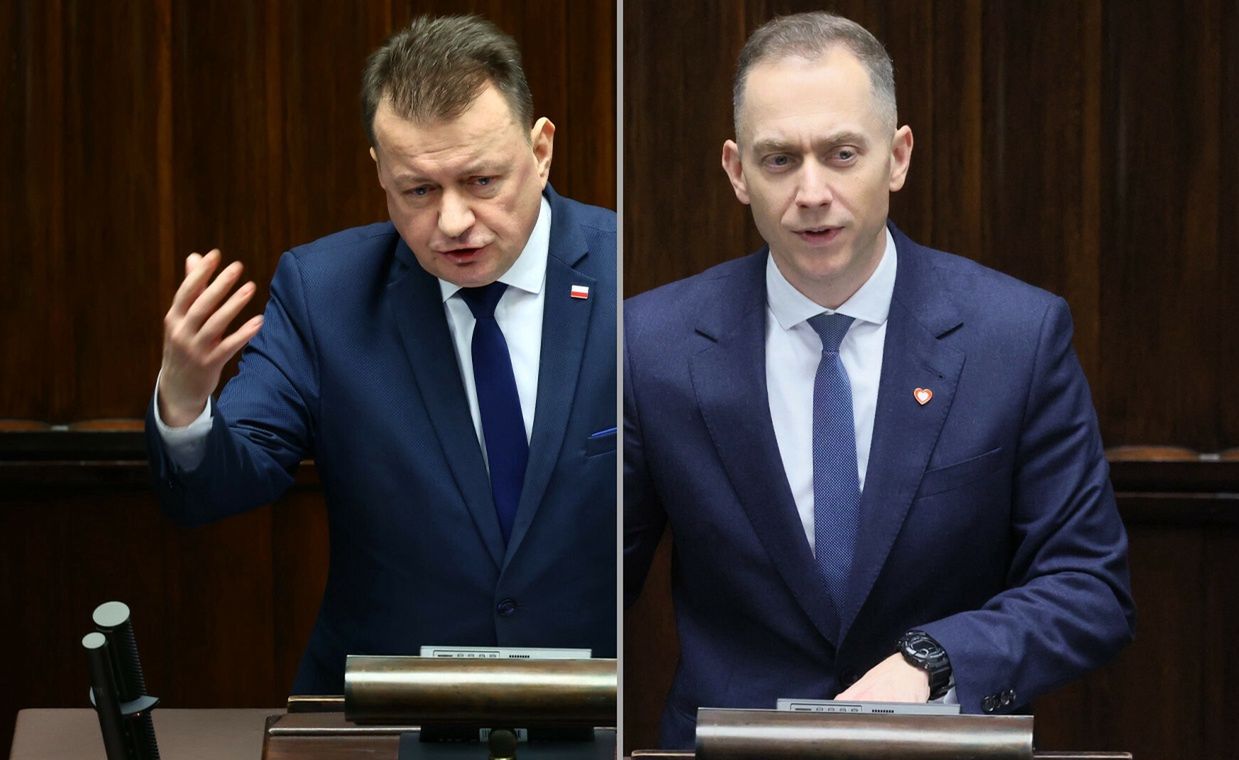 "Sejmowa ustawka". Błaszczak reaguje na oskarżenia