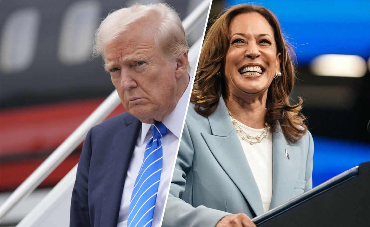 Harris ahead of Trump. "Doing better"