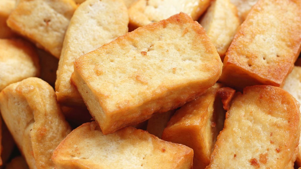 Chrupiące tofu smakuje obłędnie