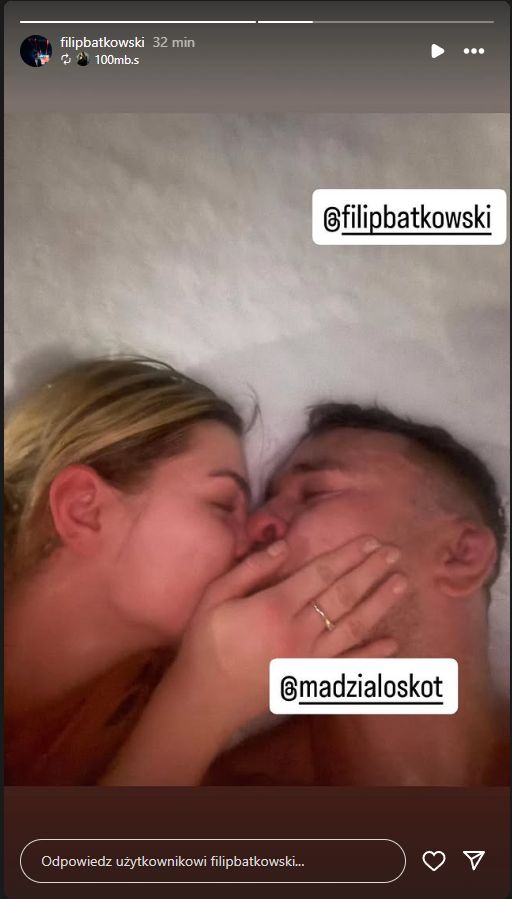FIlip Bątkowski przyłapany na zdradzie