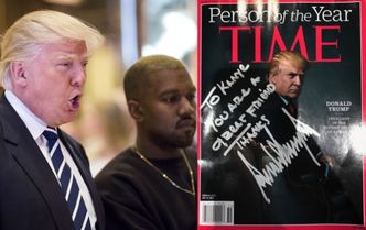 Kanye West chwali się... autografem od Donalda Trumpa (FOTO)