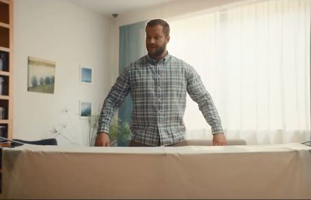 Vileda po raz pierwszy reklamuje suszarki Infinity