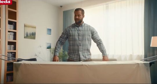Vileda po raz pierwszy reklamuje suszarki Infinity