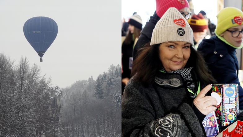 Lot balonem z Anną Dymną