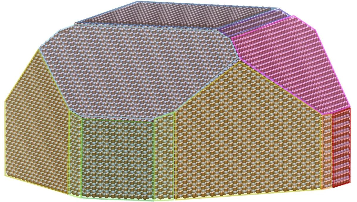 Kryształ cyjanowodoru./ mat. prasowe