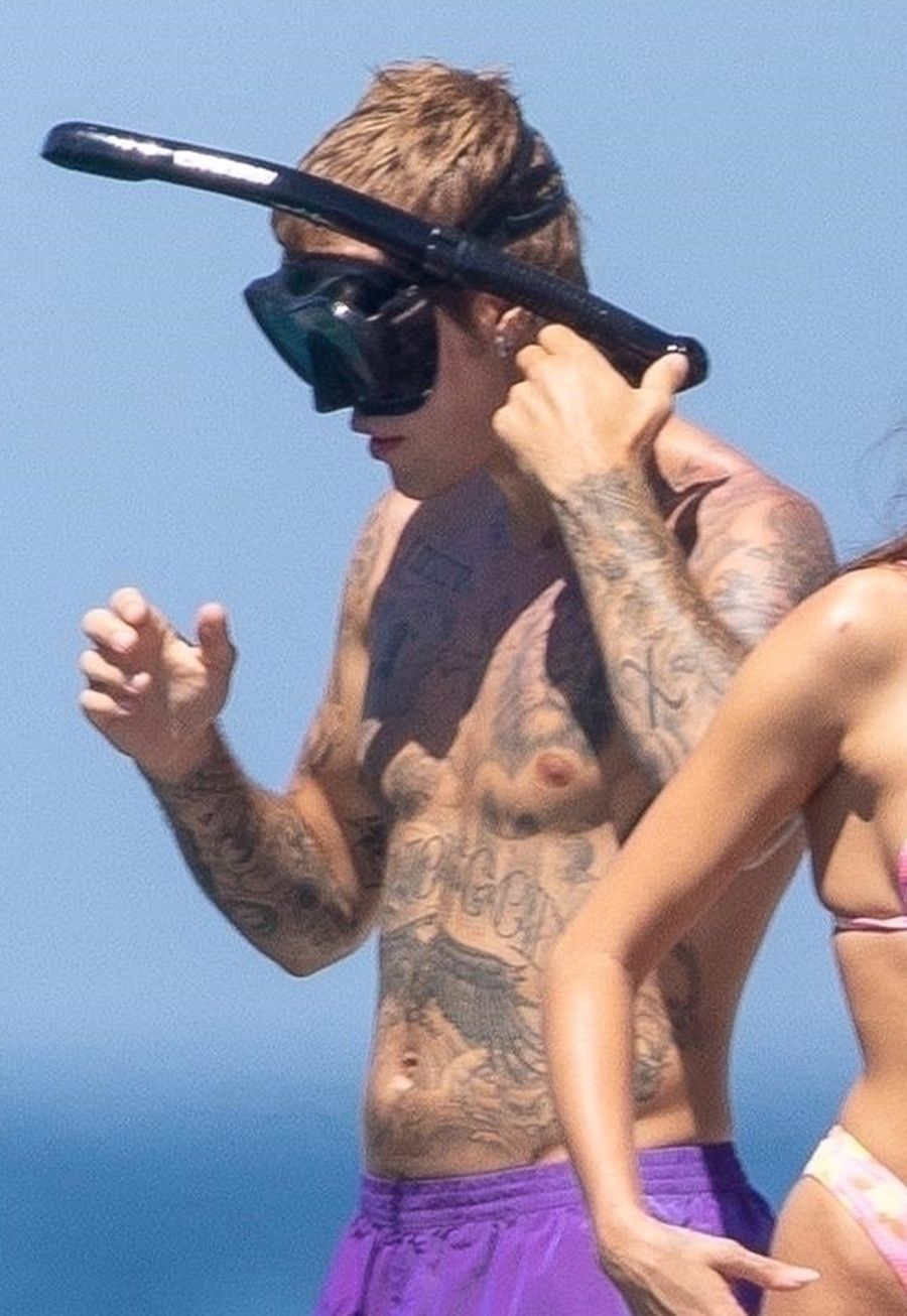 Justin Bieber i Hailey Bieber na jachcie 