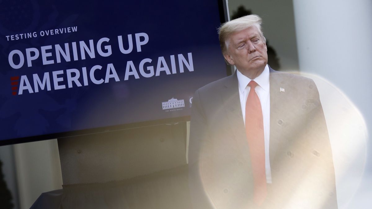 Zamknięcie amerykańskiej gospodarki przyniosło załamanie.