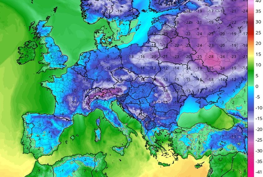 Bestia ze wschodu. IMGW potwierdza silne ochłodzenia. Atak zimy może potrwać do 25 stycznia