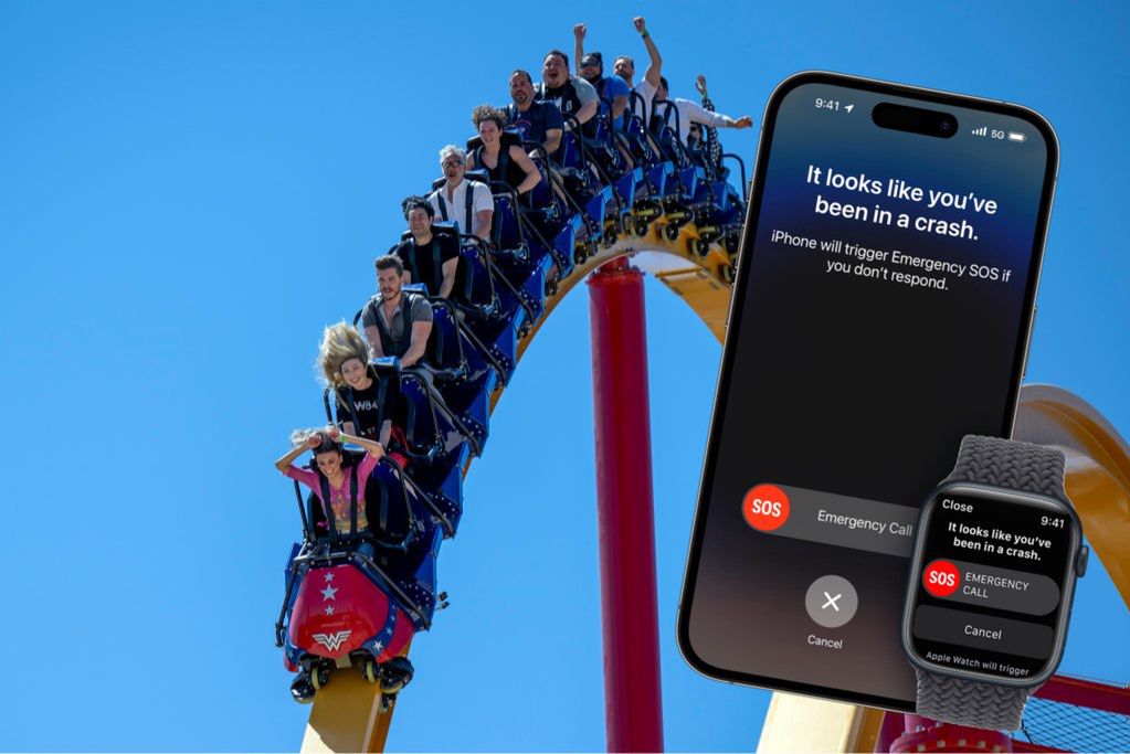 iPhone 14 wariuje na kolejce górskiej. Wzywa pomoc jak do wypadku