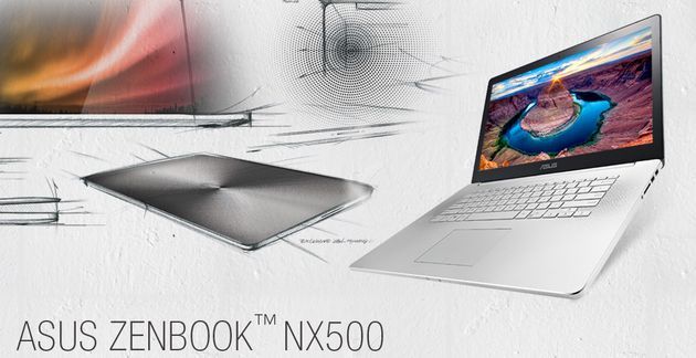 ASUS Zenbook NX500 ultrabook
