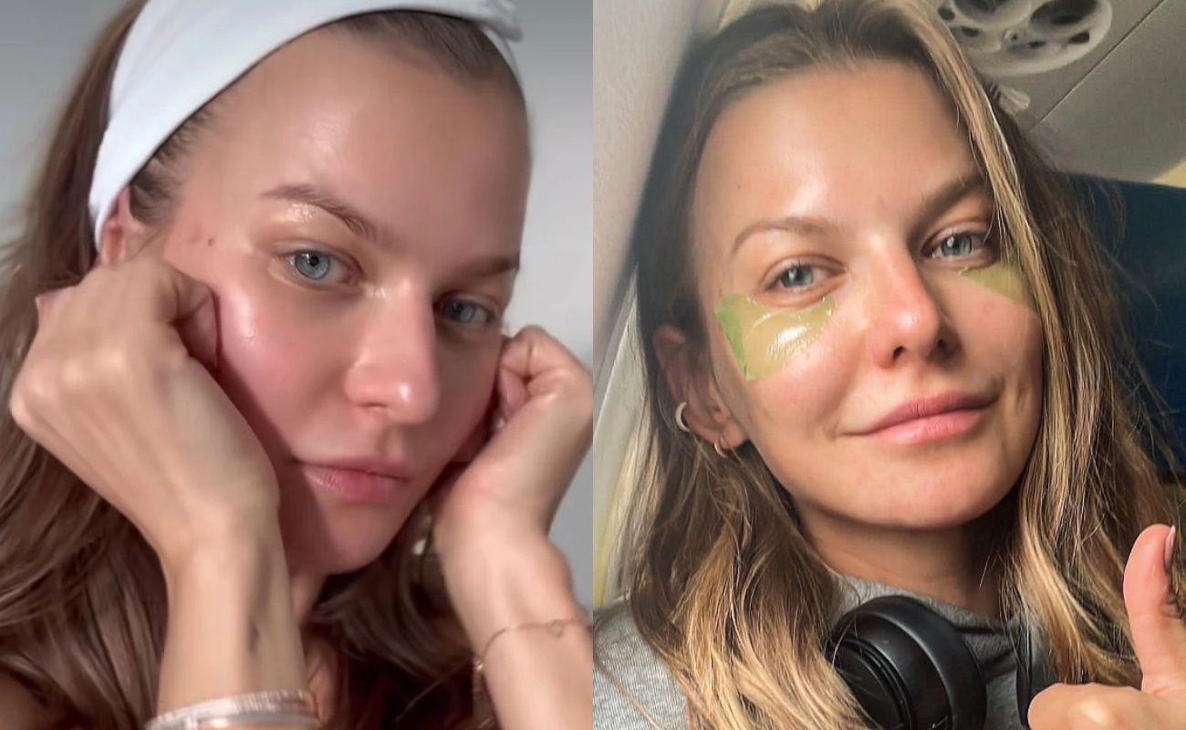 Anna Lewandowska bez makijażu