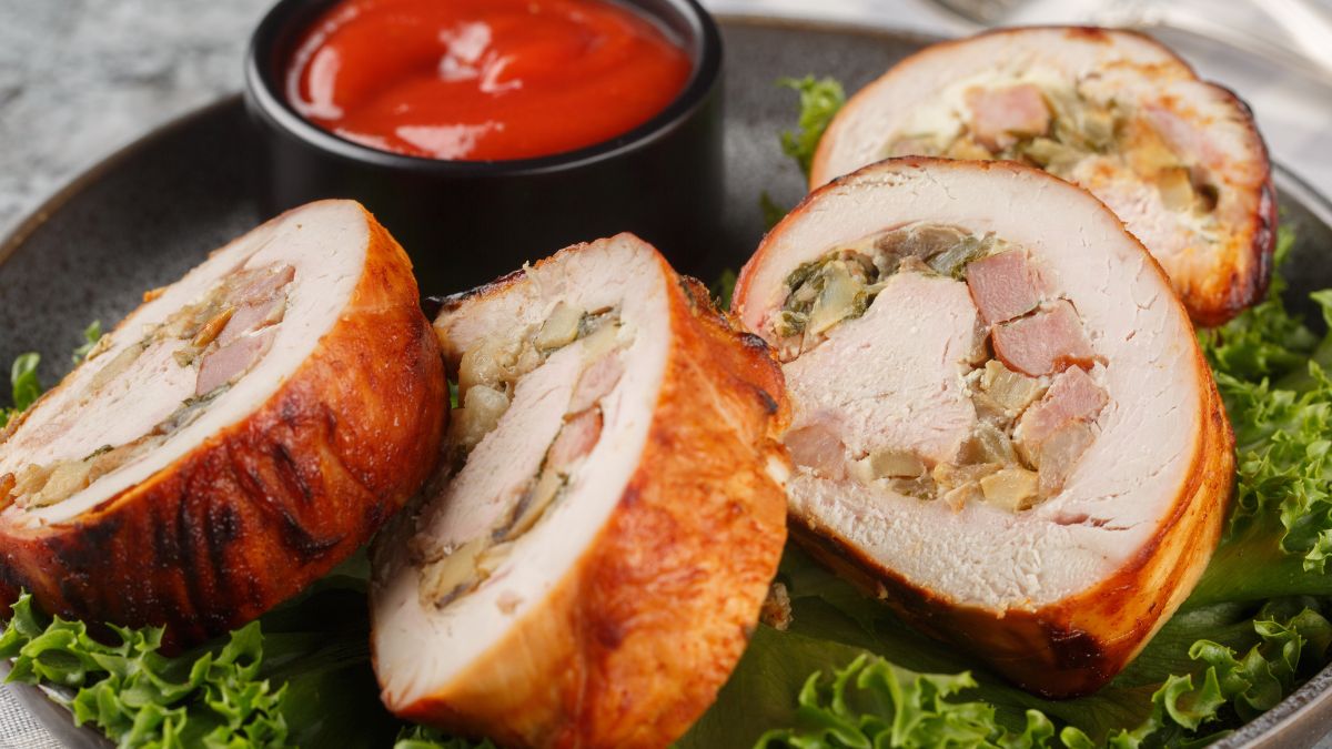 Kotlety hrabiowskie z grzybami leśnymi