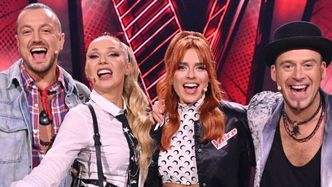 Natasza Urbańska debiutuje na planie "The Voice Kids" u boku Cleo, Tomsona i Barona. Udana stylizacja? (ZDJĘCIA)