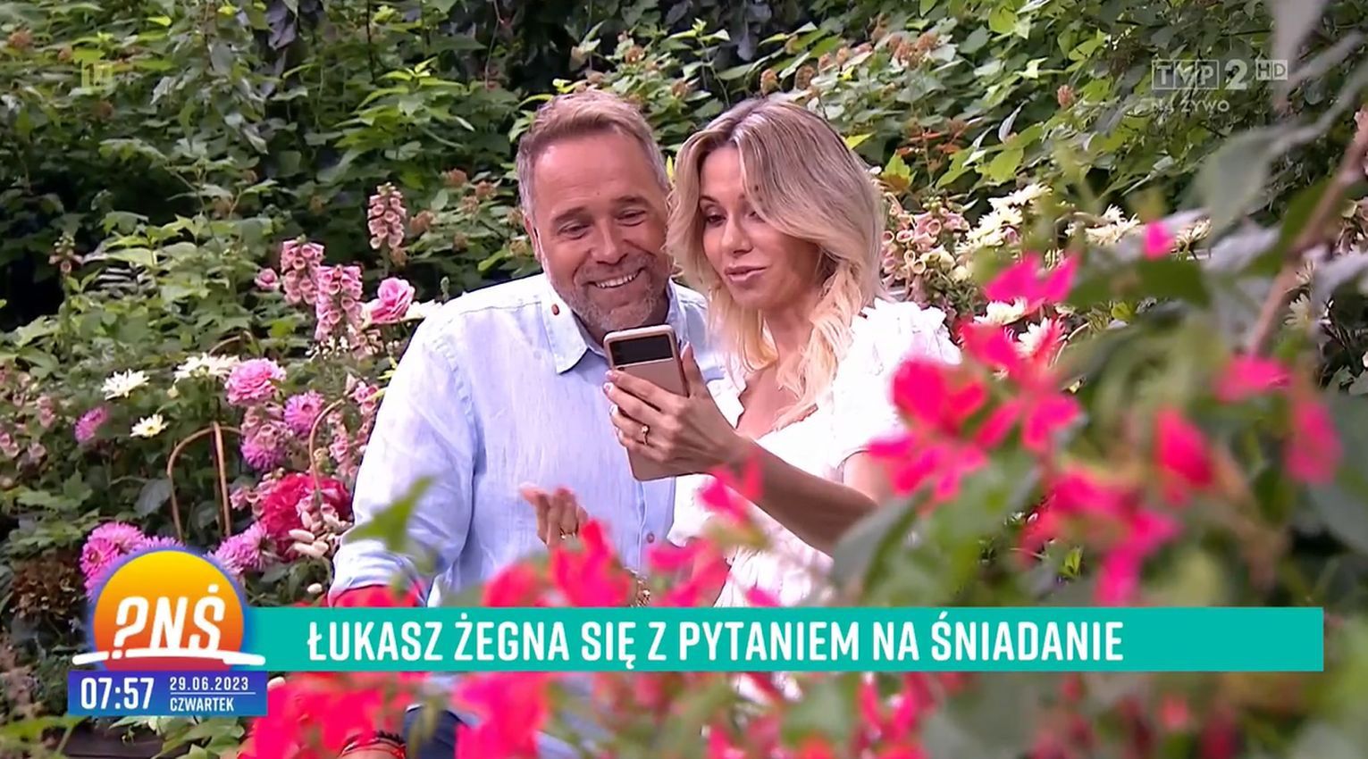 Tak wyglądało pożegnanie Łukasza Nowickiego w "PnŚ"