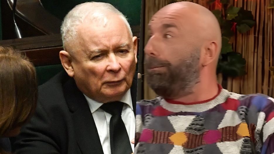 Neo-Nówka znów nabija się z prezesa PiS. Na zdjęciu Jarosław Kaczyński i Radosław Bielecki