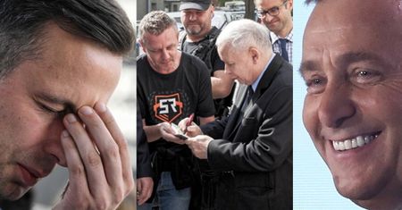 Gorączka przedwyborcza: Kaczyński rozdaje autografy, Nowacka pokazuje nogi, Schetyna cieszy się... (FOTO)
