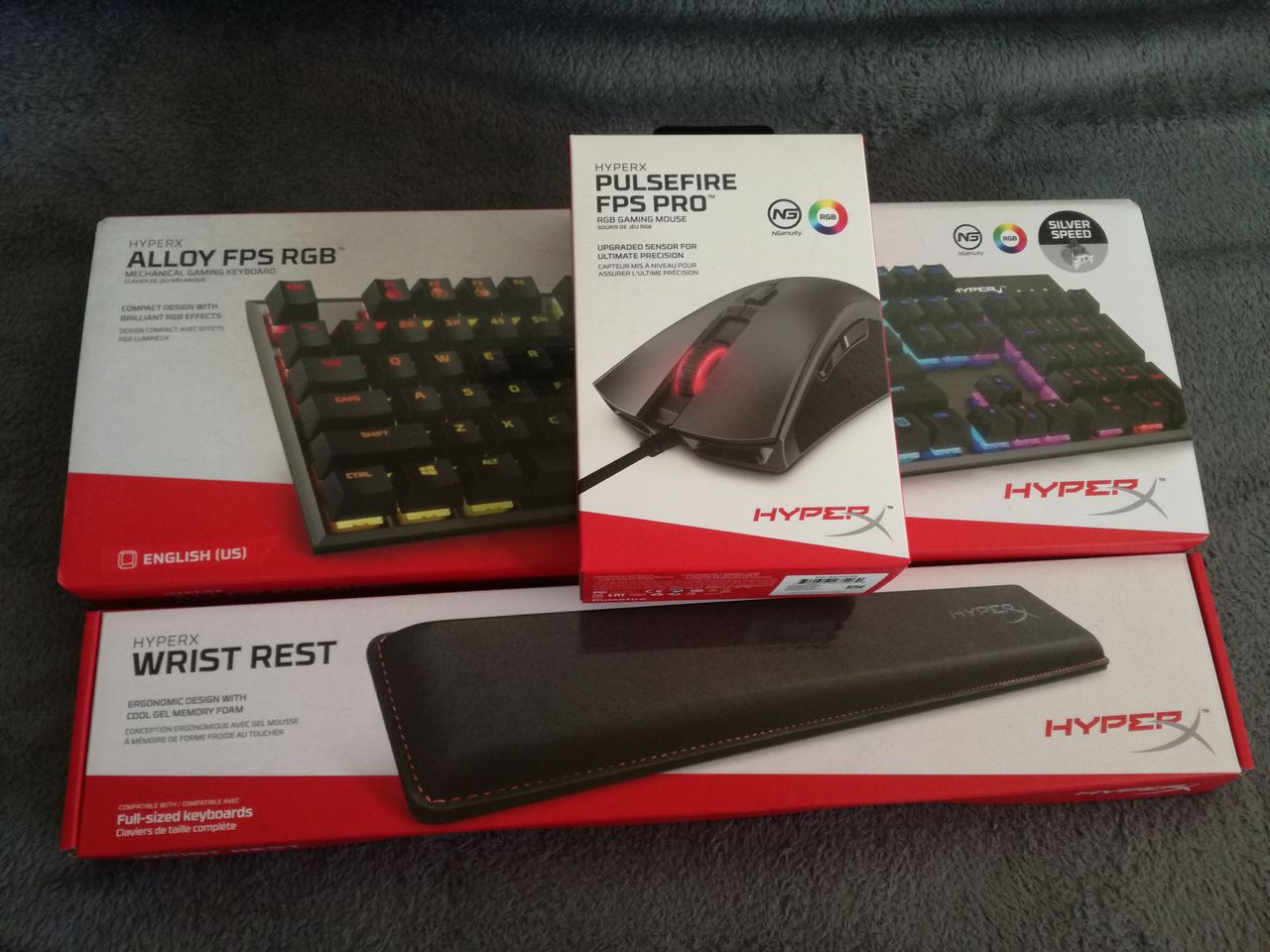 HyperX Alloy FPS RGB, HyperX Pulsefire FPS Pro oraz HyperX Wrist Rest — okiem Pangrysa