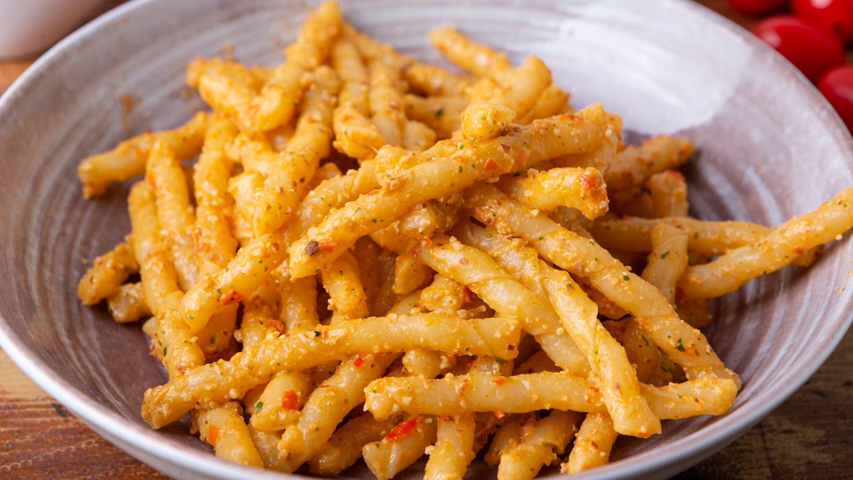 Pasta z pesto alla trapanese