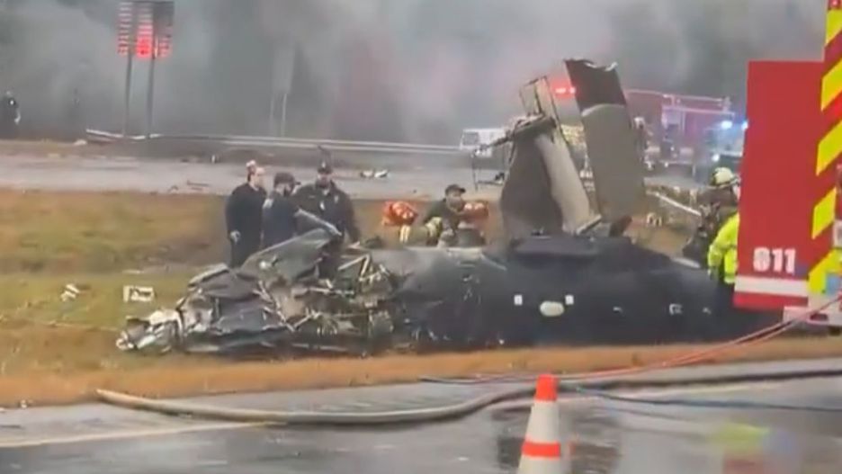 Samolot runął na autostradę w Massachusetts. Są ofiary