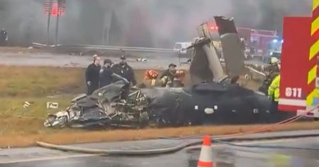 Samolot runął na autostradę w Massachusetts. Są ofiary