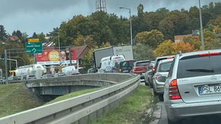 Gorzów: Korki po włączeniu świateł na rondzie Santockim