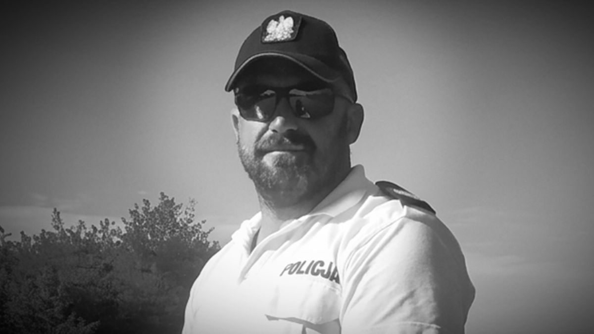 Nie żyje 48-letni policjant.