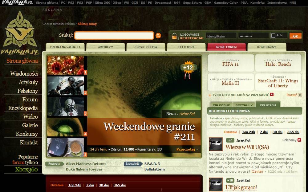 Valhalla wystawiona na sprzedaż. Kto kupi kultowy serwis? 2