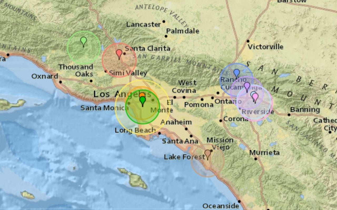 Trzęsienie ziemi w Los Angeles. W jednym z najgorszych regionów