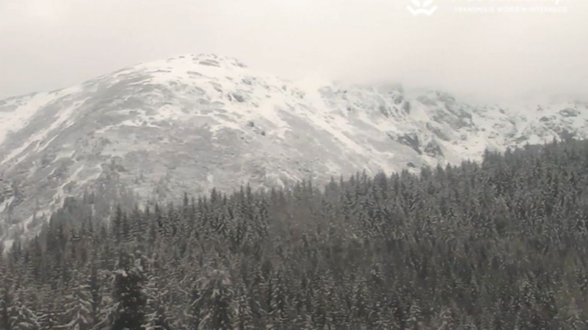Koniec maja a w Tatrach śnieg.