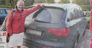 Żona kupiła mu samochód