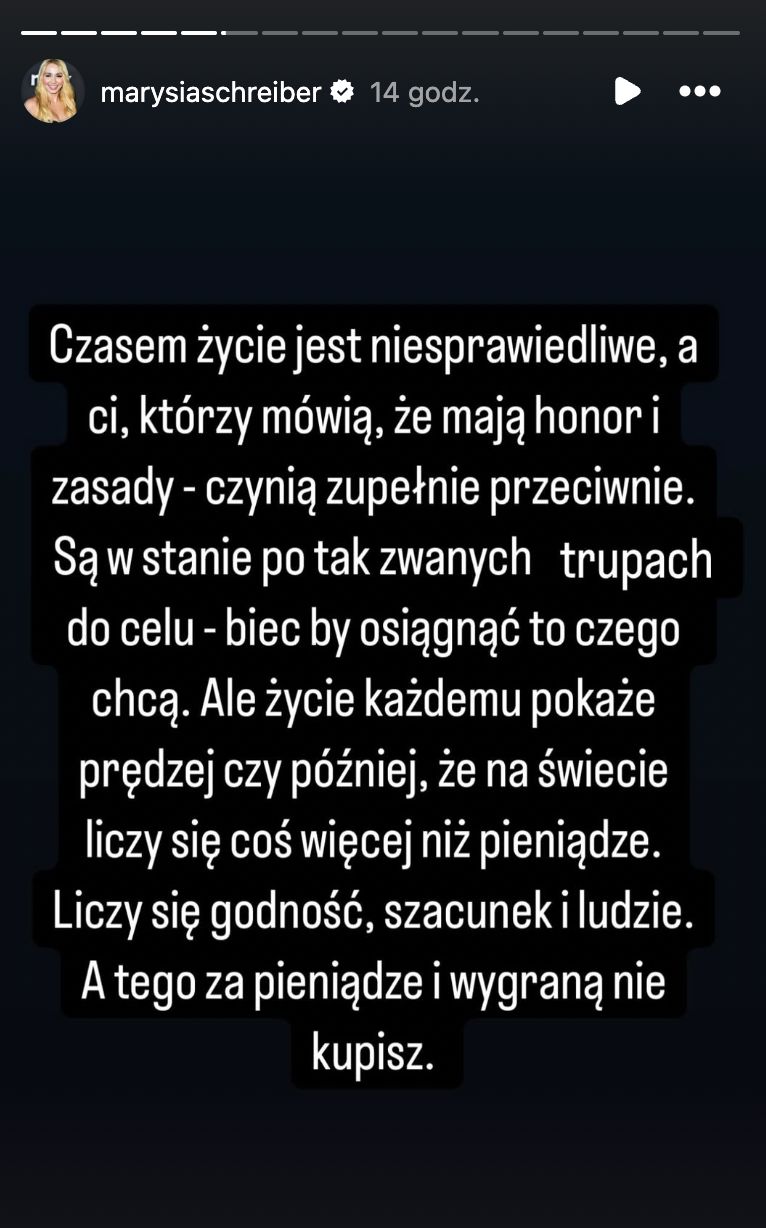 Schreiber komentuje ostatni odcinek "Królowej przetrwania"