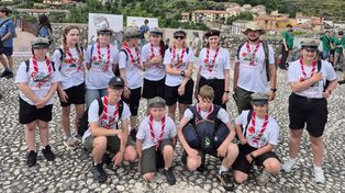 Ogromny sukces harcerzy z Sandomierza na międzynarodowym turnieju juniorów na Monte Cassino