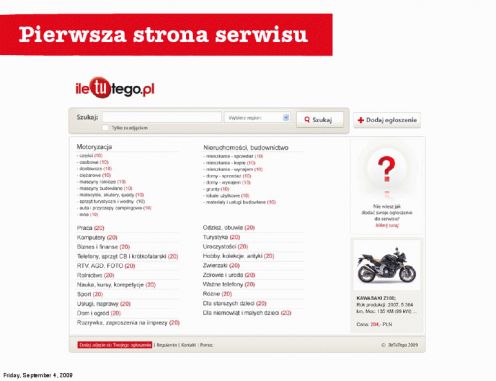 Iletutego.pl - zobacz nowy serwis ogłoszeniowy TVP 2