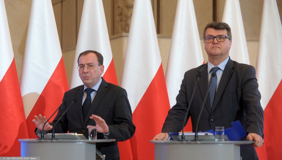 Mariusz Kamiński i Maciej Wąsik (Fot. Jan Bielecki/East News)