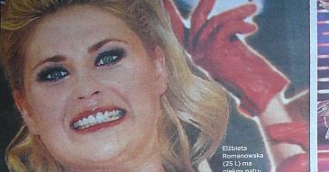 Romanowska nie chce zmniejszać biustu