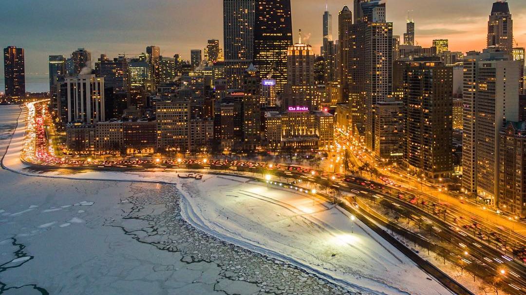 Takiego Chicago jeszcze nie widzieliście. Razvan Sera to prawdziwy mistrz fotografii lotniczej 1