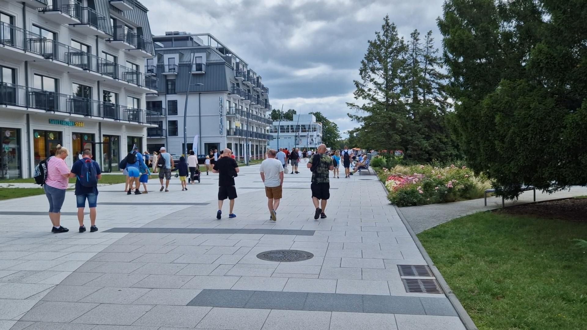 świnoujście, promenada