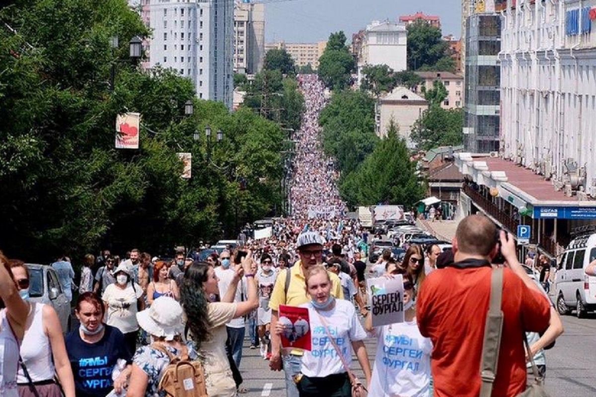 Protesty w Rosji. Zatrzymano gubernatora