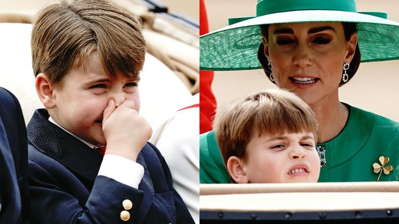 Książę Louis kradnie show na Trooping the Colour