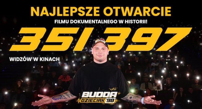 „Budda. Dzieciak ’98” z rekordowym otwarciem w kinach wśród dokumentów