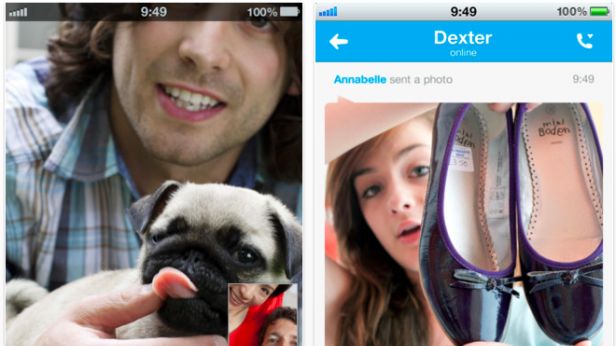 Skype 4.1 dla iOS z możliwością przesyłania obrazków 1
