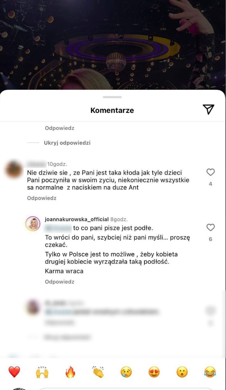 Małgorzata Ostrowska-Królikowska zaatakowana przez internautkę