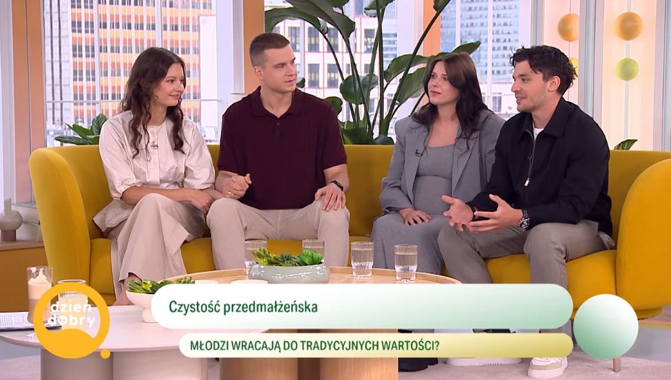 Pary w niedzielnym wydaniu "Dzień dobry TVN"