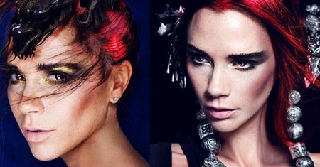 Victoria Beckham z CZERWONYMI WŁOSAMI! (ZDJĘCIA)