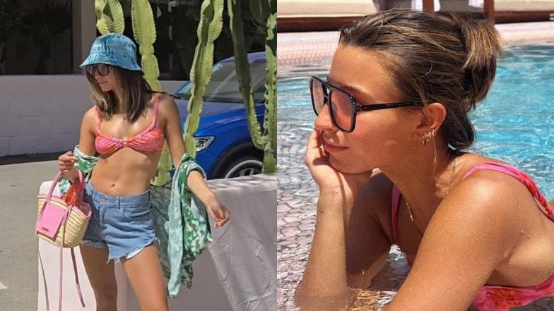 Julia Wieniawa wypoczywa na Ibizie, eksponując zabójczą sylwetkę w skąpym bikini. Ogień? (FOTO)