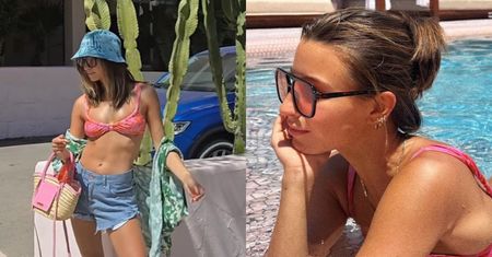 Julia Wieniawa wypoczywa na Ibizie, eksponując zabójczą sylwetkę w skąpym bikini. Ogień? (FOTO)
