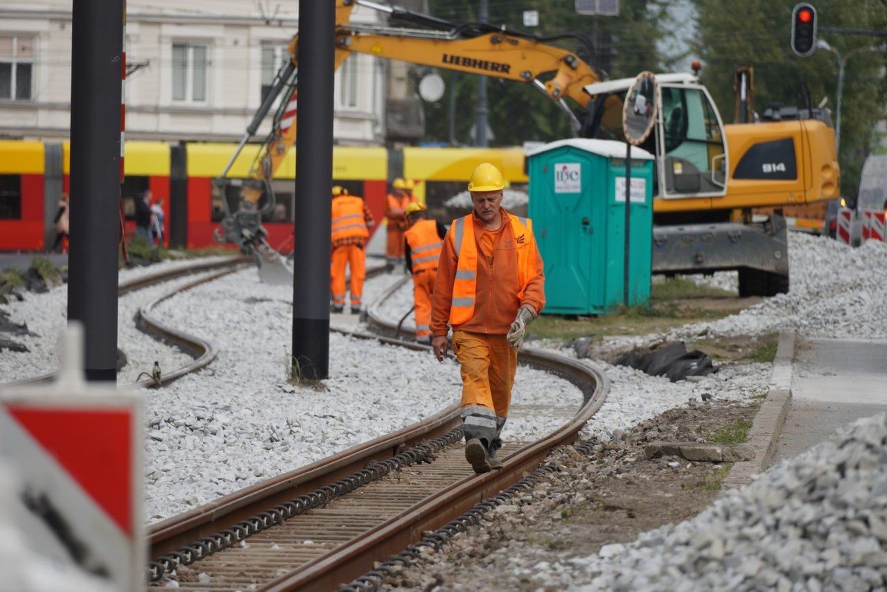 Roboty torowe na Żeromskiego są już na ukończeniu