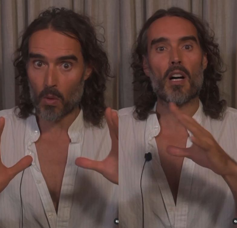 Russell Brand zabrał głos. Uderzył w brytyjski rząd