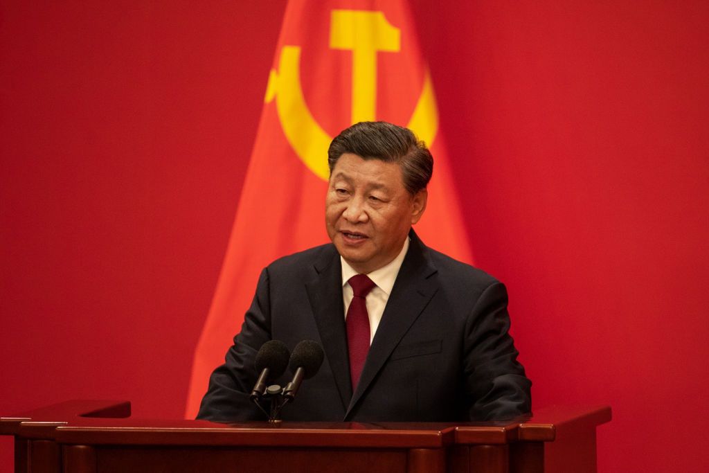 Przywódca Chin Xi Jinping