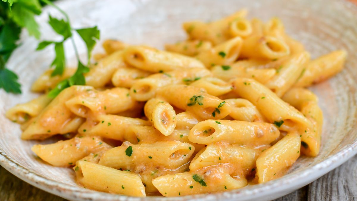 Cheesy brown butter lemon pasta